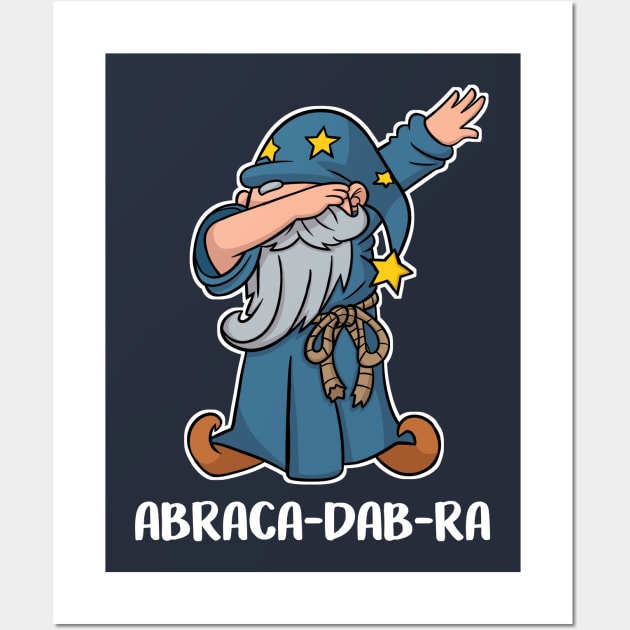 Dabbing Wizard Wall Art by scribblejuice